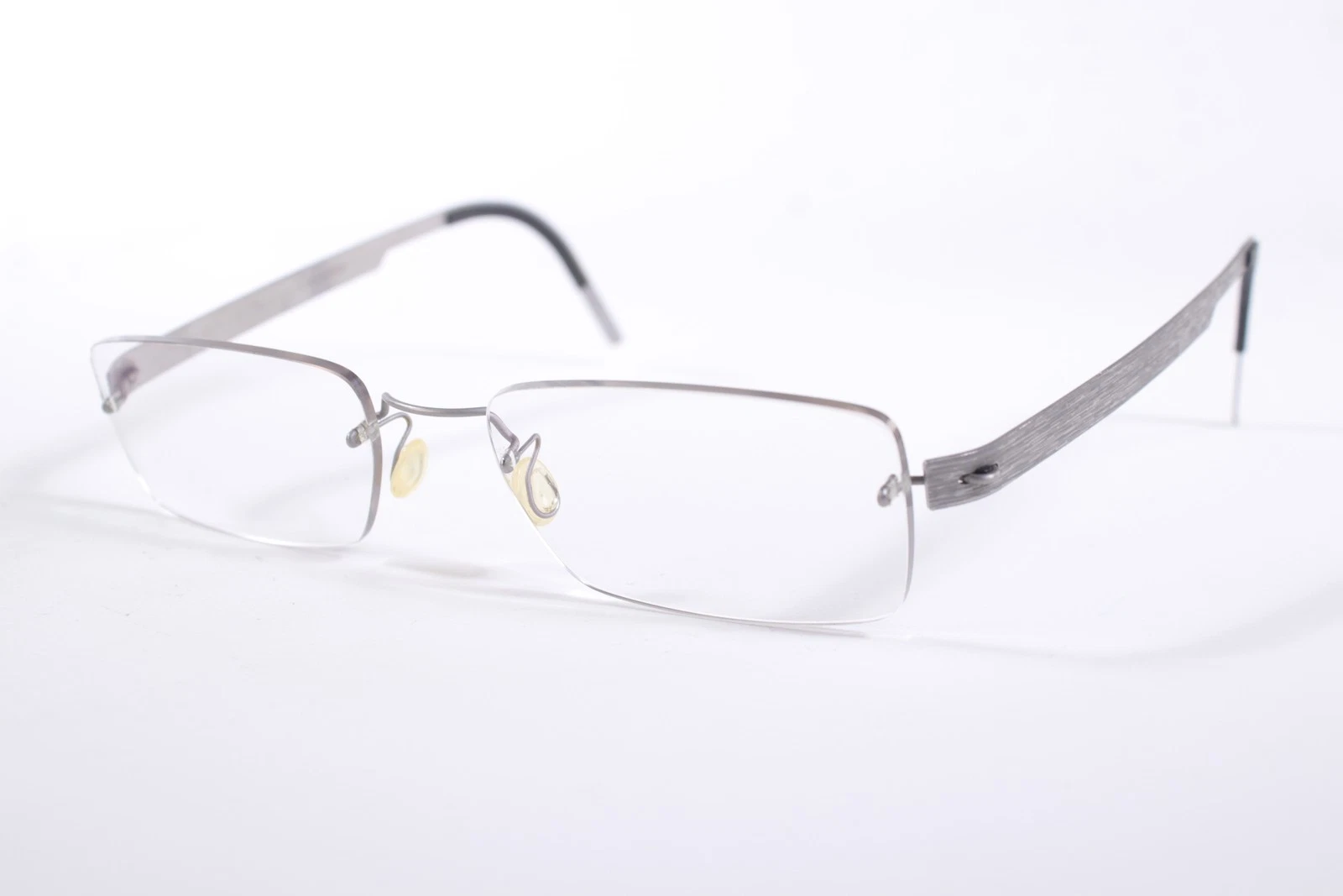 LINDBERG SPIRIT TITANIUM Eyeglasses 044/4697 Men Grey Rimless Glasses Frames