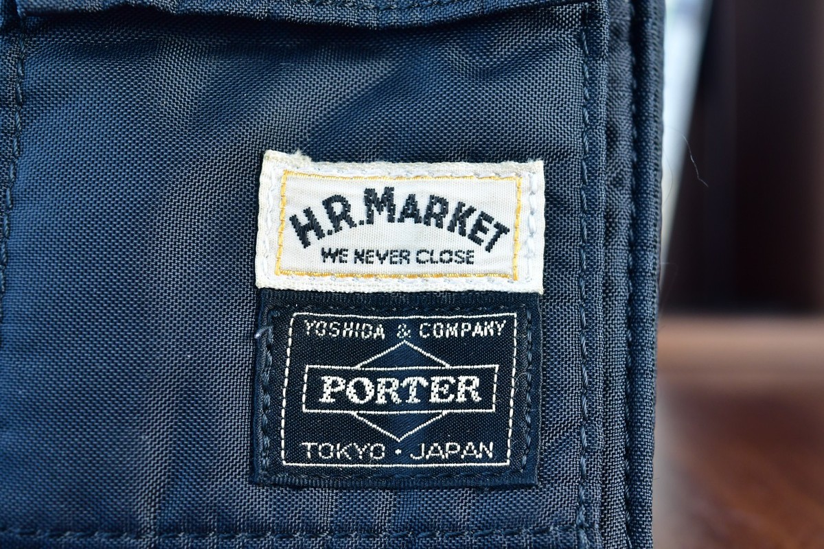 Rare Hollywood Ranch Market x PORTER Wallet Black Bi-fold Tokyo