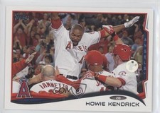 2014 Topps Access Pass Redemption 1st Edition /10 Howie Kendrick #185 2t4