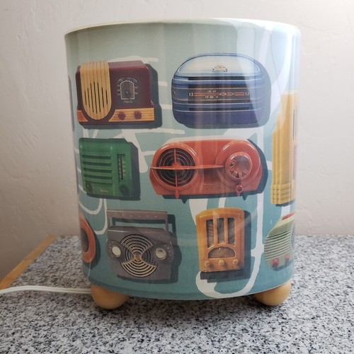VTG 2000 Stewart Table Lamp Bedside Office Decor. Vintage Radio Theme. - Picture 2 of 16