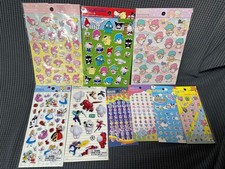 Sanrio, Disney, Tamagotchi plump sticker set of 9