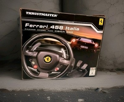 Thrustmaster Ferrari 458 Italia Lenkrad und Pedale, In OVP, Sehr Gut