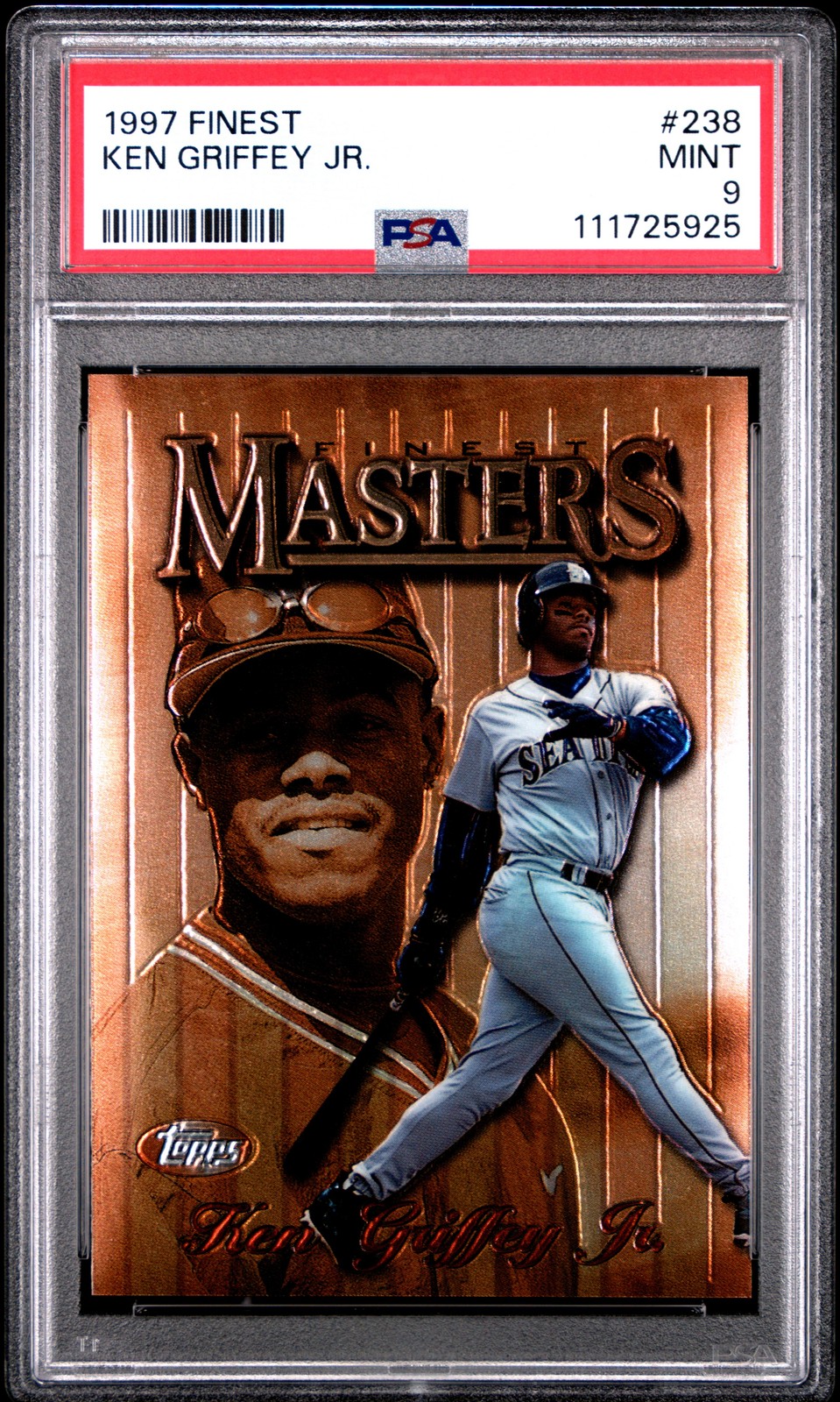 1997 Finest #238 Ken Griffey Jr. PSA 9 MINT