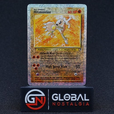 Hitmonlee #13 Legendary Collection Reverse Holo Rare Pokemon 2002