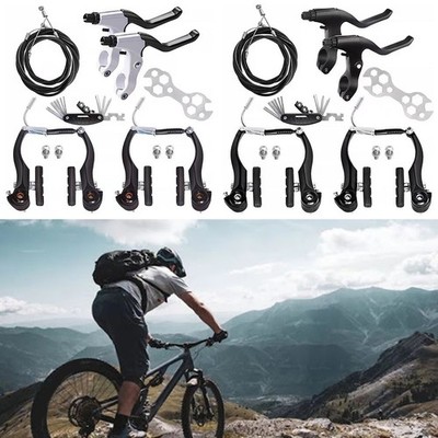 Robuster Bremsensatz für Typ V für Mountainbike mit einstellbarer Kabellänge