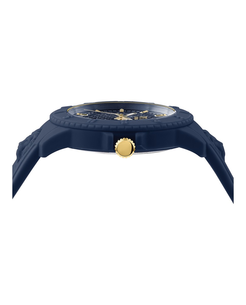 Versus Versace Mens Tokyo Blue 42mm Strap Fashion Watch | eBay