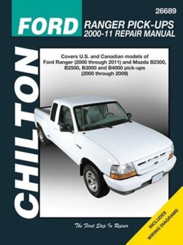 Ford Ranger Pick-ups 2000-11 / Mazda B-Series Pick-ups Chilton ...