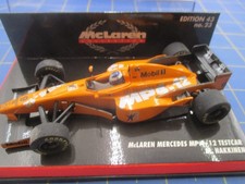 PAUL'S MODEL ART MINICHAMPS McLAREN MERC MP4/12 TESTCAR - MIKA HAKKINEN 1:43 F1