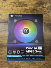 Thermaltake CL-F080-PL14SW-A Pure 14 ARGB Sync Radiator TT Premium, 3 Fan Pack