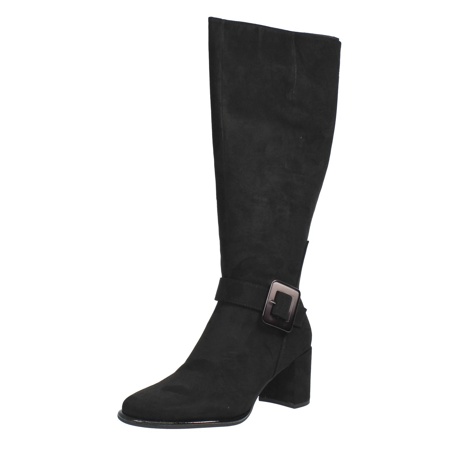 Marco Tozzi Stoffstiefel mit Reißverschluss schwarz - Größe 36 [22,5 cm] Schuhe