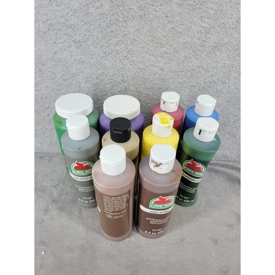 Lot Of Apple Barrel Acrylic Paint Lot 8oz & 16oz Matte Quick Dry Art Supplies