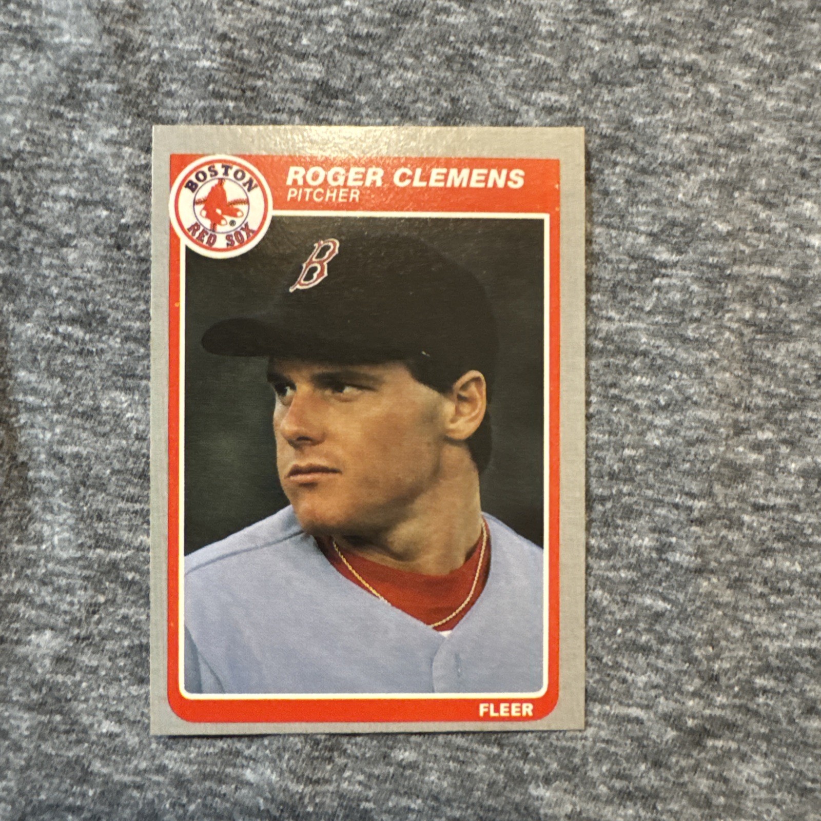 1985 Fleer - Roger Clemens #155 (RC)