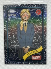 2025 Topps Chrome Marvel - Spider Web Refractor /399 1st Appearance - Calico #67