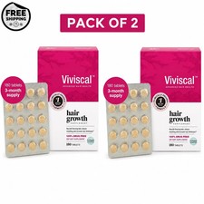 2X Viviscal Hair Growth Supplement for Women 6 Month Supply / Exp.2027