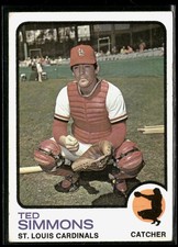 Ted Simmons 1973 Topps #85 St. Louis Cardinals