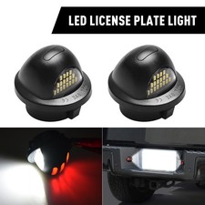2PCS AUXITO LED Tag Lamp Assembly For 1990-2014 Ford F-150 License Plate Light