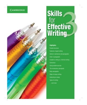 Skills for Effective Writing Level 3 Students Book PAPERBACK 9781107613560