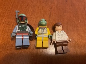 LEGO Slave I (8097) w/ Minifigures Star Wars 2010 Boba Fett Starship READ