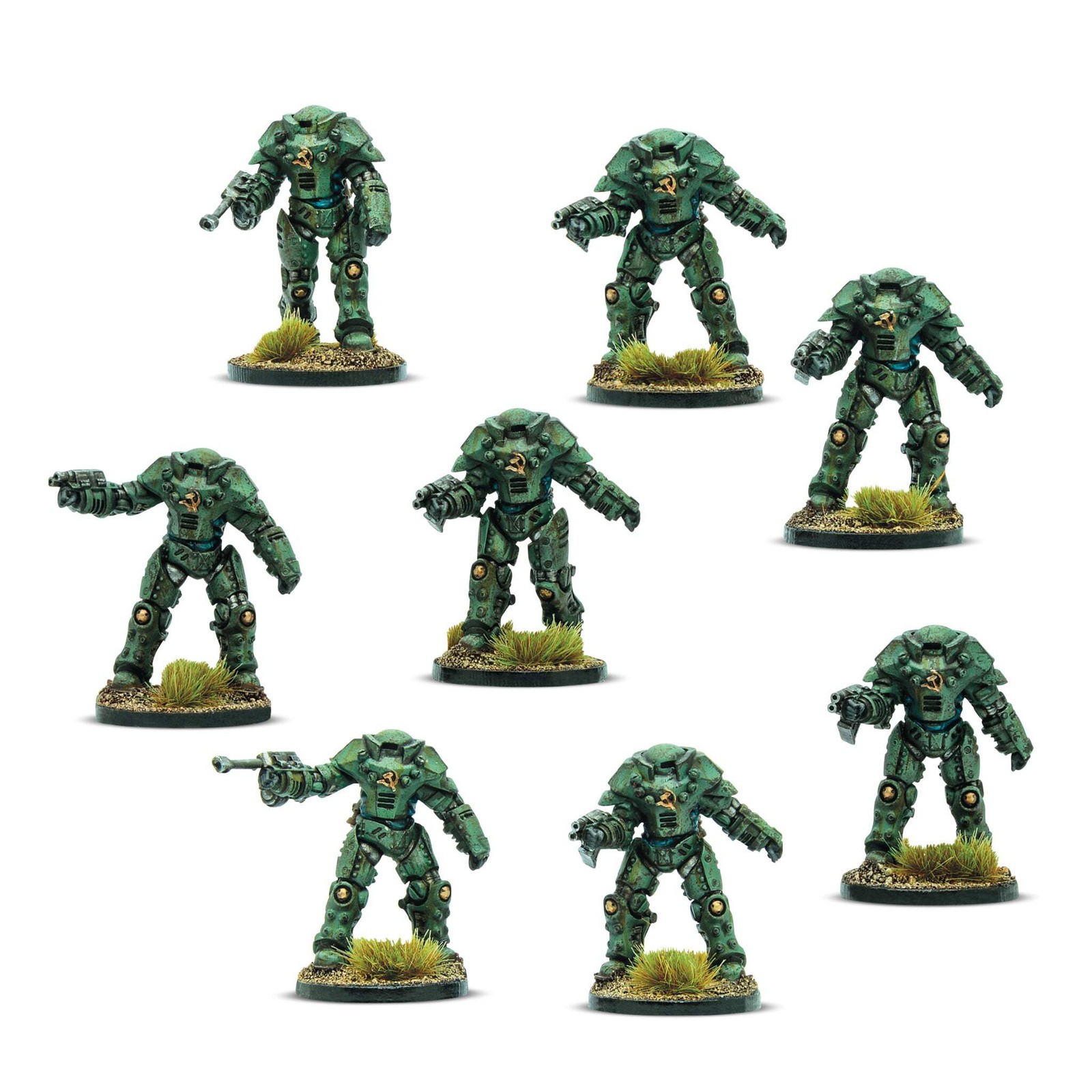 Konflikt '47 - Guards MK II Armoured Infantry - Warlord Games NEW