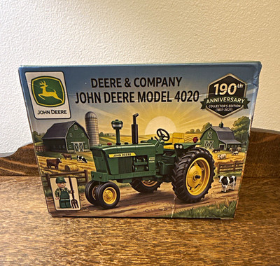 John Deere Model 4020 190th Anniversary Collector s Edition 1837-2027