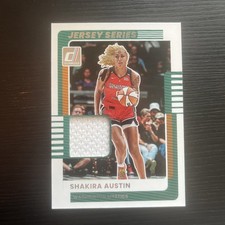 2025 Panini Donruss WNBA - Shakira Austin #82 Jersey Series (Mem)