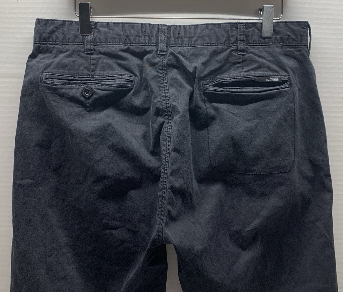 Pull & Bear Drawstring Inside Tapered Leg Black C… - image 3