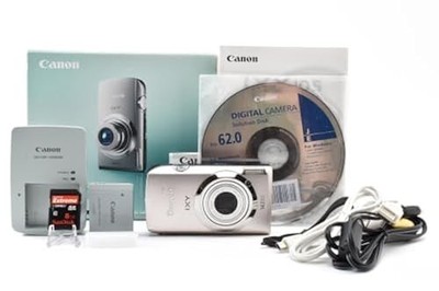 Canon IXY 10S Silber 14,1 MP 5x optischer Zoom PowerShot SD3500 IS IXUS 210 m...