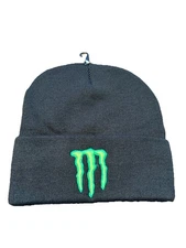 Monster Energy Hat - Black Brand New and Sharp- Fold Up Style-Lined -One Size