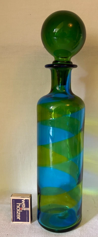 Flasche mit Stopfen; Rosenthal; Tapio Wirkkala; 60er Jahre; A Fasce; sehr selten - Bild 1 von 4