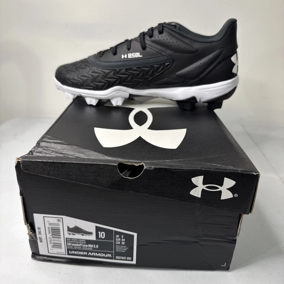 Size 10 - Under Armour Leadoff Low RM 3.0 Men’s Baseball Cleats 3027447-001 NEW - Image 4 of 4
