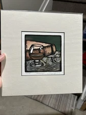 ‘Brandy’ Edition 17/150, Woodcut By Andy Schirmer
