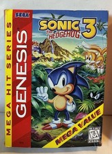 Sega Genesis Sonic the Hedgehog 3  Game, Box & Manual Tested