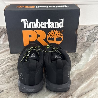 NEW Timberland Pro Men's Radius Black CompositeToe Work Shoe