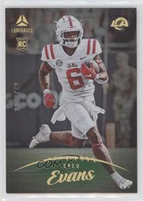 2023 Panini Luminance Rookie Green 22/100 Zach Evans #153 rw6