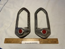 Pair 1951 1952 Dodge Wayfarer Tail Light Chrome Bezel Lh 1436506 Rh 1436505 Pits Pair 1951 1952 Dodge Wayfarer Tail Light Chrome Bezel Lh 1436506 Rh 1436505 Pits