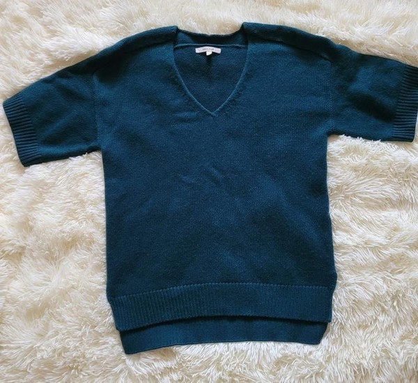 Women White Stuff Sweater Green Acrylic 38 / M /