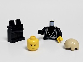 LEGO Star Wars Luke Skywalker sw0068 Final Duel II 7201 Black Hand Minifigure