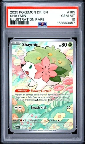 Shaymin #185 Destined Rivals - Holo PSA 10 - GEM MINT
