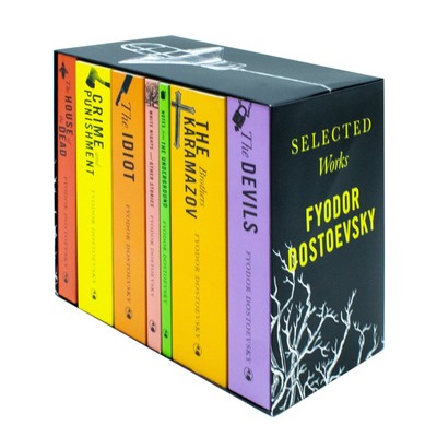 Selected Works of Fyodor Dostoevsky 7 Books Collection Set NEW