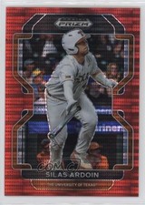 2022 Panini Prizm Draft Picks FOTL Red Pulsar 2/9 Silas Ardoin #PDP107 c2a
