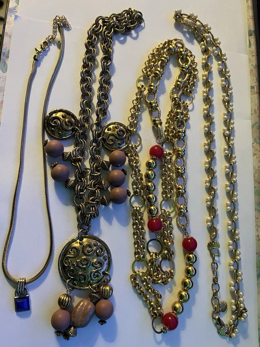 アクセサリー VINTAGE NECKLACE 70s 80s 70s Necklace In Vintage Designer Costume Necklaces & Pendants for