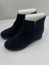 Dansko Stephanie Waterproof Suede Boots- Black- Women's Size 38 7.5-8 