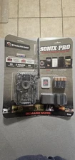 STEALTH CAM SONIX PRO 30MP CELLULAR TRAIL CAMERA 80FT RANGE, 32GB SD CARD (NEW)
