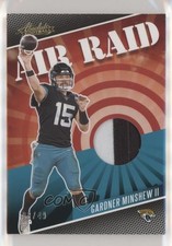 2020 Panini Absolute Air Raid Materials Prime 6/49 Gardner Minshew II #6 v7j