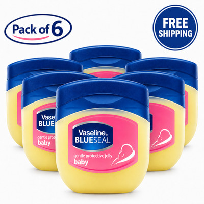 Vaseline Blue Seal Baby Petroleum Jelly 50ml - 6 Pack