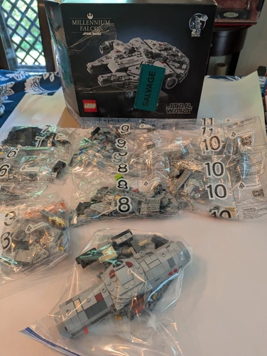 Lego Star Wars Millennium Falcon 75375 Building Set Open Box