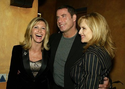 Olivia Newton-John John Travolta Kelly Preston at One World One Ch- Old Photo 3