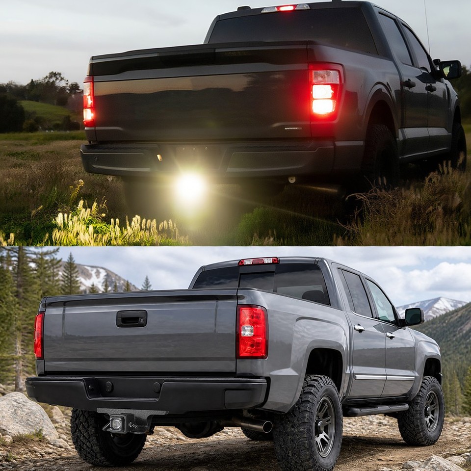 For Ram 2500 3500 Hitch Mount Light Kit W/7PIN Trailer Tow Hitch ...