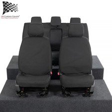 Ford Ranger Raptor Double Cab Front And Rear Seat Covers -2022 Black - 304 305