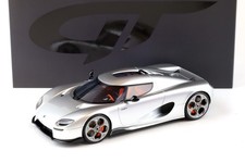 GT Spirit GT452 Koenigsegg CC850 Coupe 2023 1:18 Moon Silver Metallic